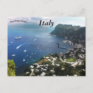 Baie de Capri Italië Briefkaart