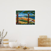 Baie de Saint-Tropez Poster (Keuken)