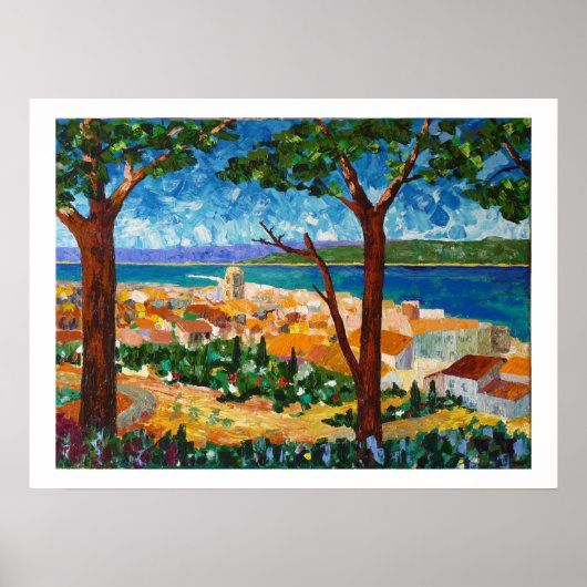 Baie de Saint-Tropez Poster (Voorkant)