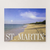 Baie Longue Long Bay Beach, Sint-Maarten Legpuzzel (Horizontaal)