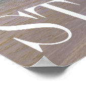 Baie Longue Long Bay Beach, Sint Maarten Poster (Hoek)