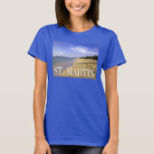 Baie Longue Long Bay Beach, Sint Maarten T-shirt (Voorkant)