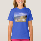Baie Longue Long Bay Beach, Sint Maarten T-shirt (Voorkant)