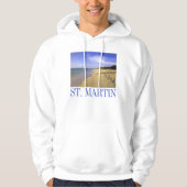 Baie Longue Long Bay Beach, St Hoodie (Voorkant)