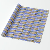 Baie Longue Long Bay-strand, St. Martin Cadeaupapier (Uitgerold)