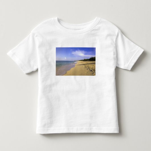 Baie Longue Long Bay strand, St. Martin, Kinder Shirts (Voorkant)