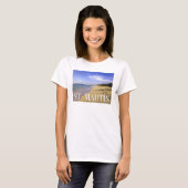 Baie Longue Long Bay-strand, St. Martin T-shirt (Voorkant volledig)