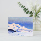 Baie-Saint-Paul van Clarence Gagnon Briefkaart (Staand voorkant)