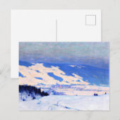 Baie-Saint-Paul van Clarence Gagnon Briefkaart (Voorkant / Achterkant)