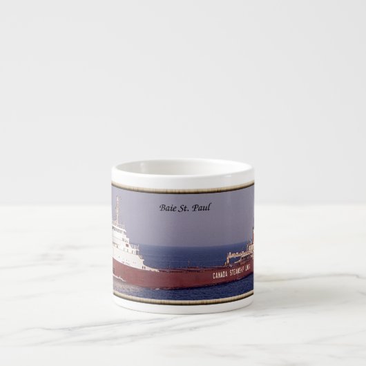 Baie St. Paul espresso mok (Voorkant)
