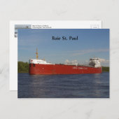 Baie St. Paul-postkaart Briefkaart (Voorkant / Achterkant)