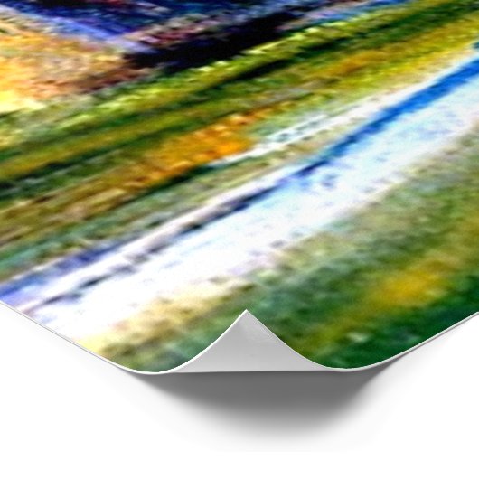 Baie St. Paul, Quebec van William James Glacken Poster (Hoek)