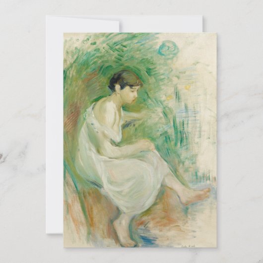 Baigneuse en Chemise | Berthe Morisot (Voorkant)