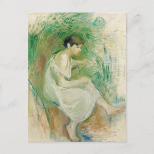 Baigneuse en Chemise | Berthe Morisot Briefkaart (Voorkant)