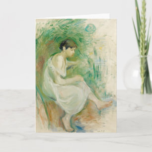 Baigneuse en Chemise   Berthe Morisot Kaart