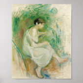 Baigneuse en Chemise | Berthe Morisot Poster (Voorkant)