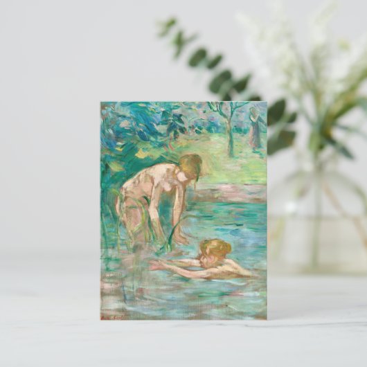 Baigneuses | Berthe Morisot Briefkaart (Staand voorkant)