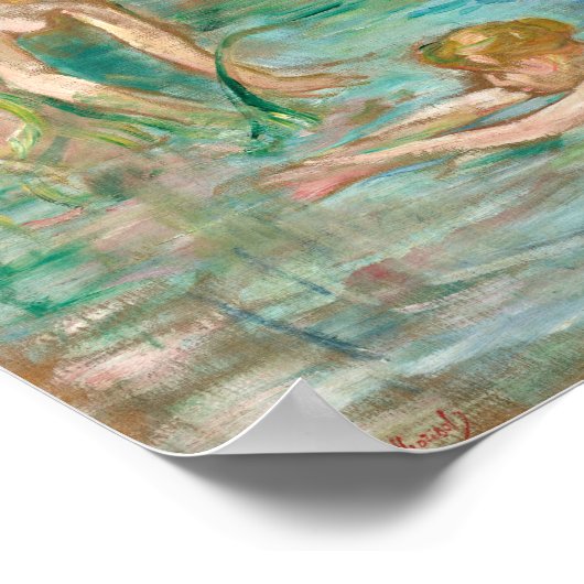 Baigneuses | Berthe Morisot Poster (Hoek)