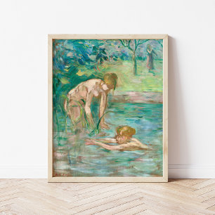 Baigneuses Berthe Morisot Poster