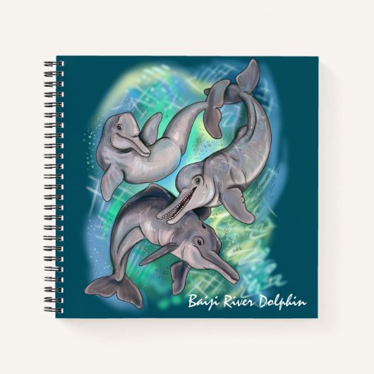 Baiji Dolphin verloor echo's Notitieboek (Voorkant)