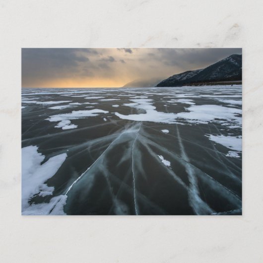 Baikal-meer, Rusland Briefkaart (Voorkant)