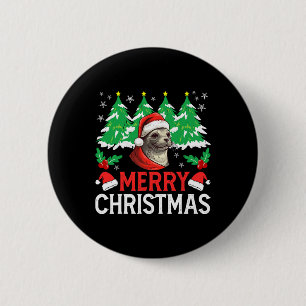 Baikal Seal Kerstmis Pyjama Kostuum voor Xmas Holi Ronde Button 5,7 Cm