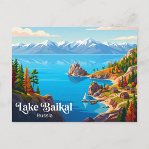 Baikalmeer Rusland Briefkaart