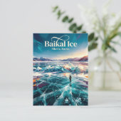 Baikalmeer Rusland Briefkaart (Staand voorkant)