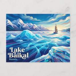 Baikalmeer Rusland Briefkaart