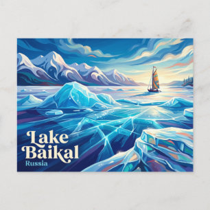 Baikalmeer Rusland Briefkaart