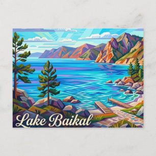 Baikalmeer Rusland Briefkaart
