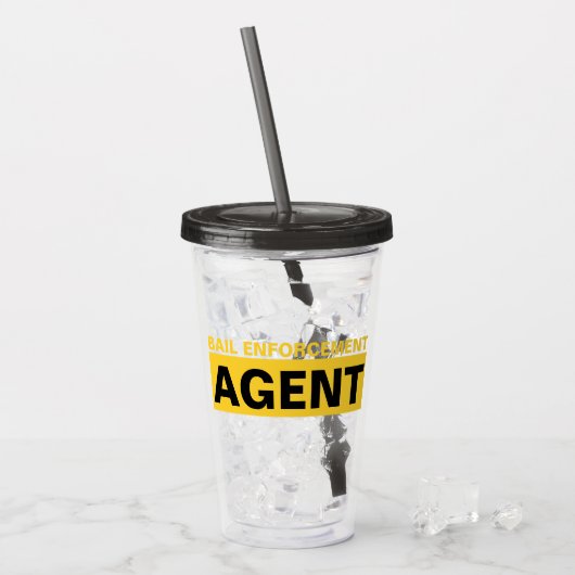 Bail Agent Acryl Drinkbeker (Voorkant ijs)