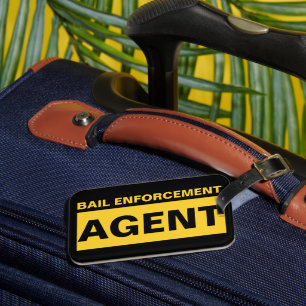 Bail Agent Bagagelabel