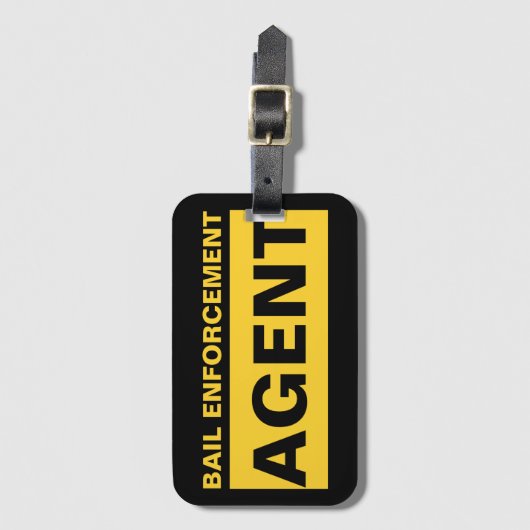 Bail Agent Bagagelabel (Voorkant (verticaal))