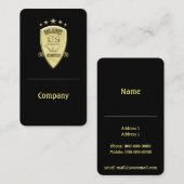 Bail Agent Visitekaartje (Voorkant / Achterkant)