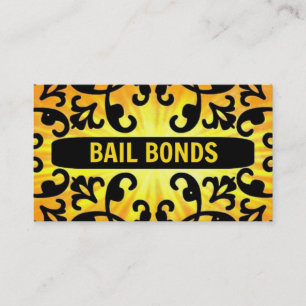 Bail Bonds Sunshine Damask Visitekaartje