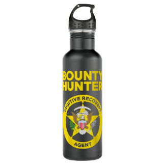 Bail Bondsma Bounty Hunter Fugitive Recovery Agent Waterfles