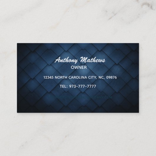 Bail Bondsman Slogans Visitekaartjes (Achterkant)