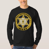 BAIL EnFORCEMENT AGENT Long-Meve T-shirt (Voorkant)