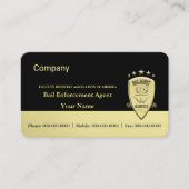 Bail Enforcement Agent Visitekaartje (Voorkant)
