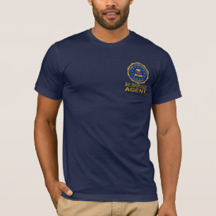 BAIL ENFORCEMNT AGENT T SHIRT Navy blue