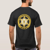 BAIL HANDHAVINGSAGENBADGE T-SHIRT (Achterkant)
