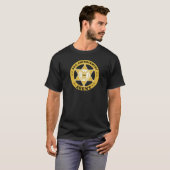 BAIL HANDHAVINGSAGENBADGE T-SHIRT (Voorkant volledig)