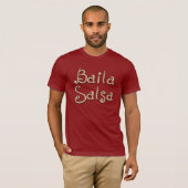 Baila Salsa T-shirt (Voorkant volledig)