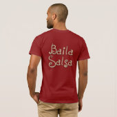 Baila Salsa T-shirt (Achterkant volledig)