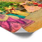 Bailando valen la Quinta da Regaleira Poster (Hoek)