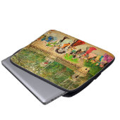 Bailando valen la Quinta Laptop Sleeve (Voorkant onderkant)