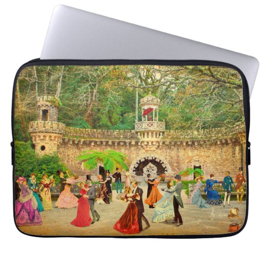 Bailando valen la Quinta Laptop Sleeve (Voorkant)