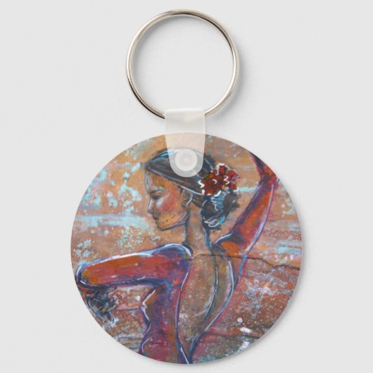 Bailaora Sleutelhanger (Voorkant)