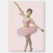 Bailarina con tutú rosa magneet (Voorkant)